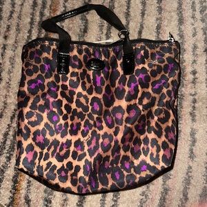 Leopard print purse